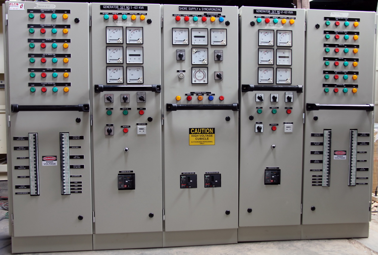 P - GCP Marine<br />(Genset Control Panel Marine)