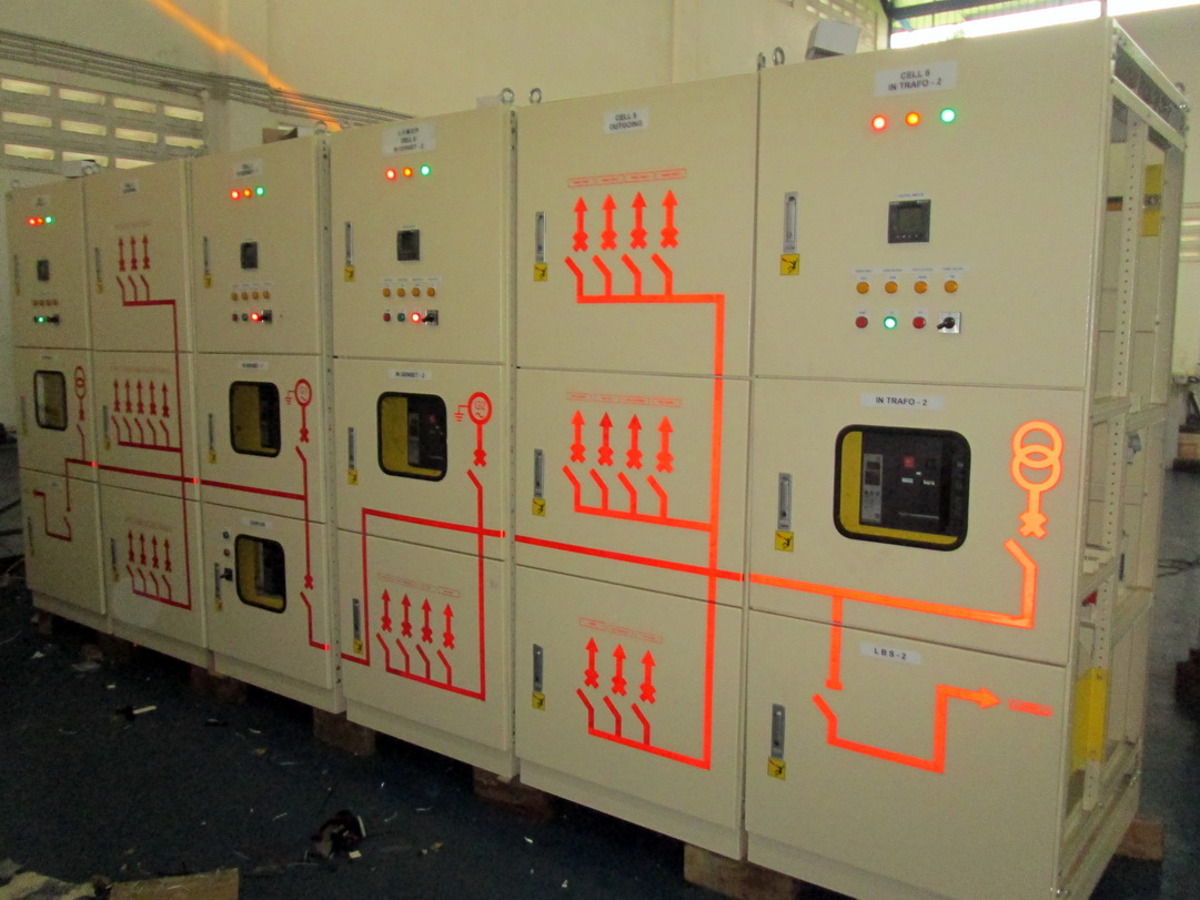 P - LVMDP (Low Voltage Mains<br/>Distribusi Panel)